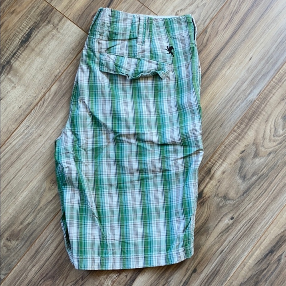 Men’s Express Plaid Shorts